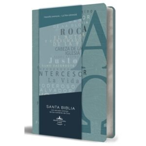 Biblia RV60 LG Nombres De Dios Tamaño Manual Piel