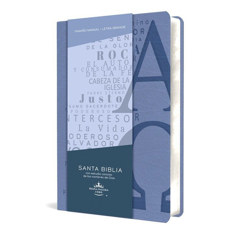 Biblia/RVR1960/Nombres De Dios/Manual/LG/Imitacion/Azul Celeste 1 Biblia/RVR1960/Nombres De Dios/Manual/LG/Imitacion/Azul Celeste