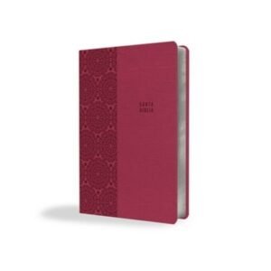 Biblia RVR 1909/Letra Super Gigante/Imitación Piel/Fucsia