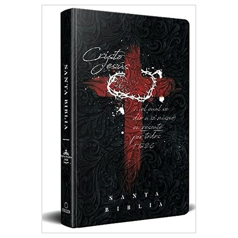 BIBLIA tapa dura cruz corona 1 BIBLIA tapa dura cruz corona