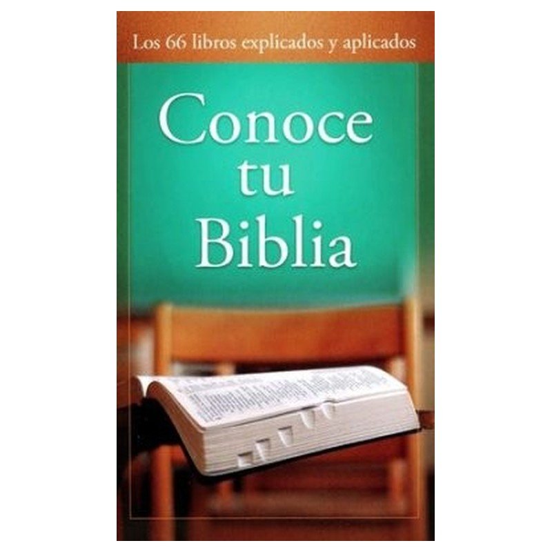 Conoce Tu Biblia 1 Conoce Tu Biblia