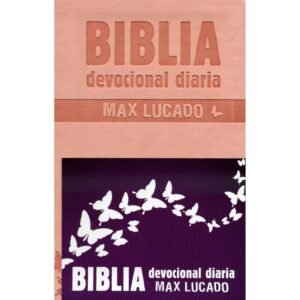 Biblia Devocional Diaria Max Lucado Rosa