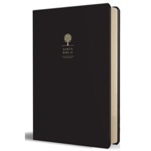 Biblia RVR1960 Letra Grande Imitacion Piel Negra