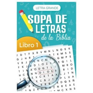 Sopa de Letras de la Biblia Letra Grande Libro 1