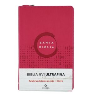 Biblia NVI/ Fucsia/Letra/8 Puntos/Cierre