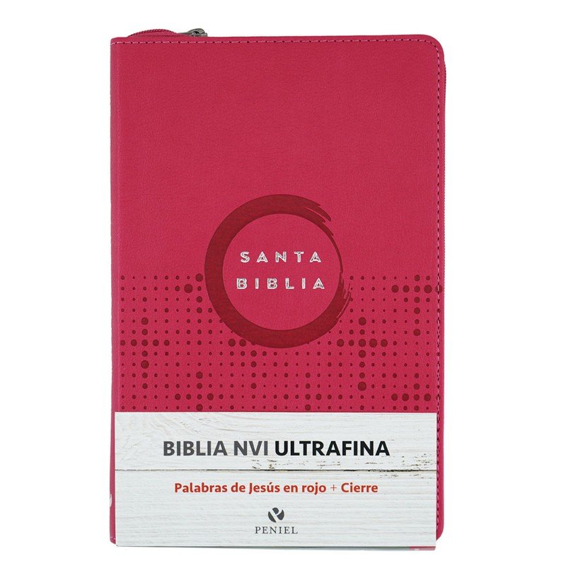Biblia NVI/ Fucsia/Letra/8 Puntos/Cierre 1 Biblia NVI/ Fucsia/Letra/8 Puntos/Cierre