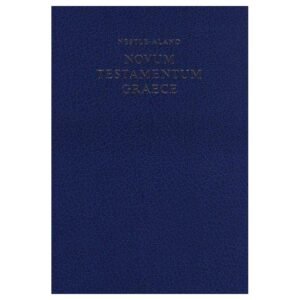 Nuevo Testamento/Nestle-Aland/Griego/Edicion 27