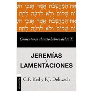 Comentario Al Texto Hebreo Del AT/Jeremias y Lamentaciones