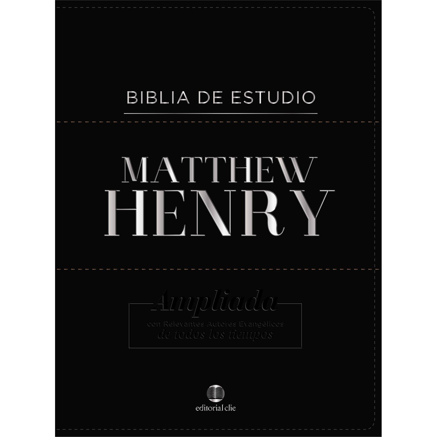 RVR Biblia de estudio Matthew Henry piel negra 1 RVR Biblia de estudio Matthew Henry piel negra