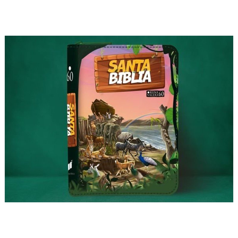 Biblia RVR 1960 para Niños Vinilo con Cierre 1 Biblia RVR 1960 para Niños Vinilo con Cierre