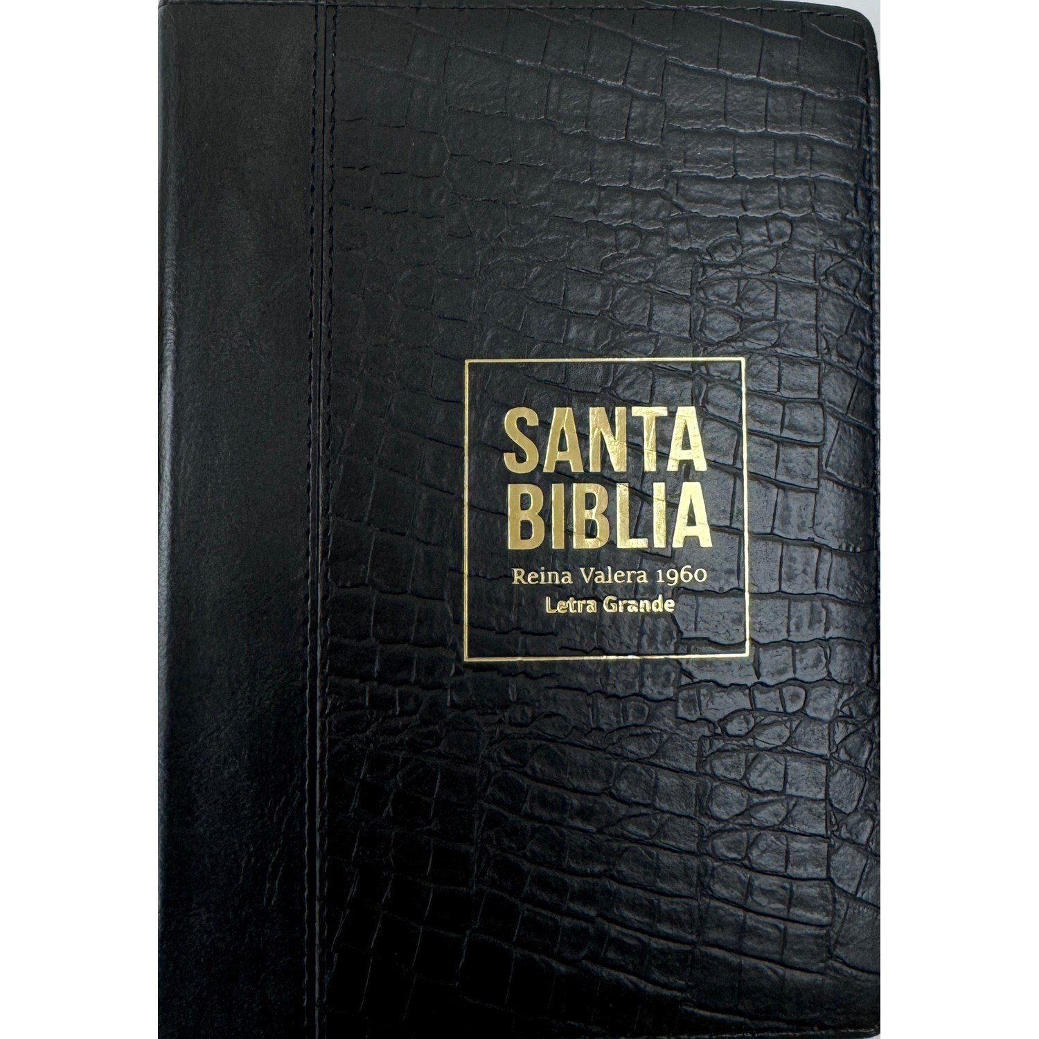 Biblia RVR 1960 Compacta Letra Grande 11 puntos Símil Piel Piel Negro con Cierre y Índice 1 Biblia RVR 1960 Compacta Letra Grande 11 puntos Símil Piel Piel Negro con Cierre y Índice
