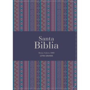Biblia RVR 1960 Compacta Letra Grande 11 puntos Símil Piel Andina Morado