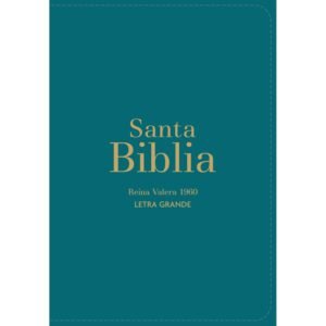 Biblia RVR 1960 Compacta Letra Grande 11 puntos Símil Piel Pino Verde