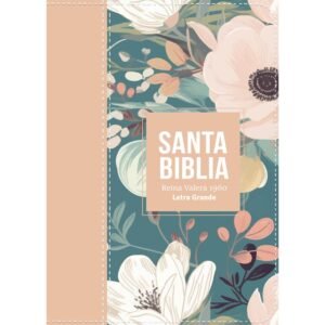 Biblia RVR 1960 Compacta Letra Grande 11 puntos Símil Piel Crema