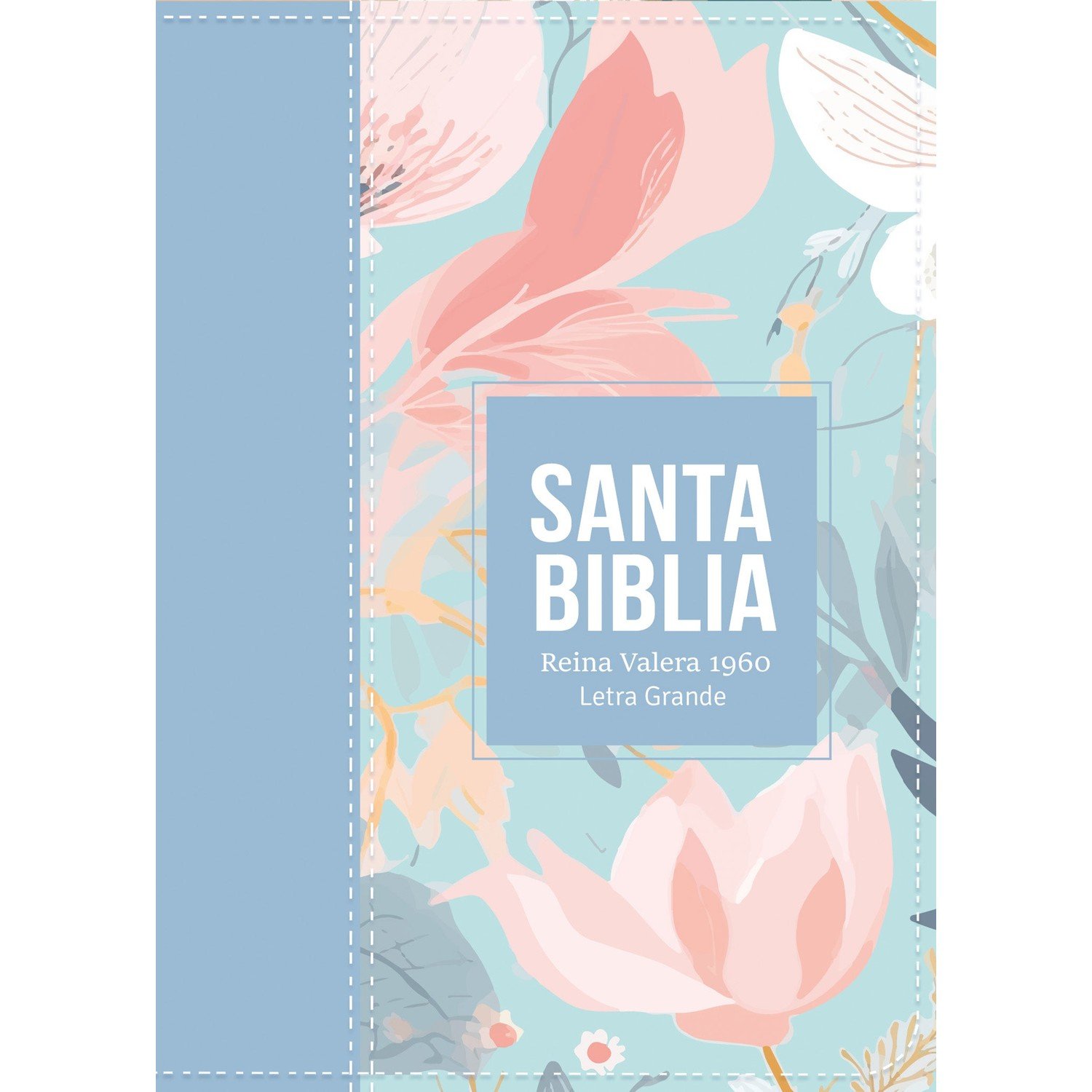 Biblia RVR 1960 Compacta Letra Grande 11 puntos Símil Piel Acero 1 Biblia RVR 1960 Compacta Letra Grande 11 puntos Símil Piel Acero