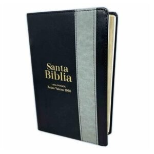 Biblia/RVR1960/Manual/Imitacion/Bitono/Negro-Gris