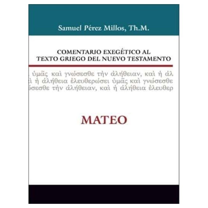 Comentario exegético al texto griego del N.T - Mateo 1 Comentario exegético al texto griego del N.T - Mateo
