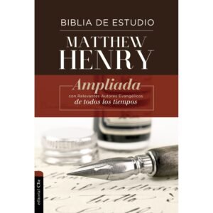 RVR Biblia de estudio Matthew Henry TD