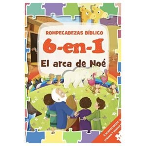 Rompecabezas Bíblico 6 en 1 El Arca de Noé