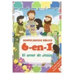 Rompecabezas Bíblico 6 en 1 El Amor de Jesús.