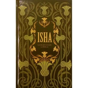 TLA Biblia ISHA verde floral. TD. Biblia de estudio para mujer.
