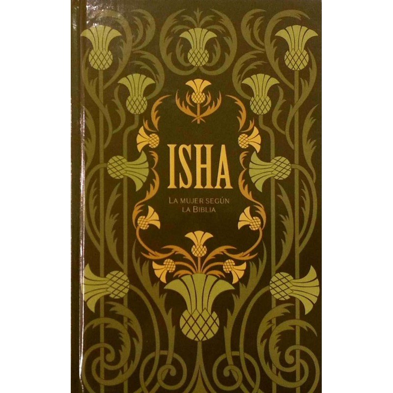 TLA Biblia ISHA verde floral. TD. Biblia de estudio para mujer. 1 TLA Biblia ISHA verde floral. TD. Biblia de estudio para mujer.