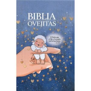 Biblia Ovejitas/NVI/Tapa Dura/Azul/ El padre Ama Al Hijo