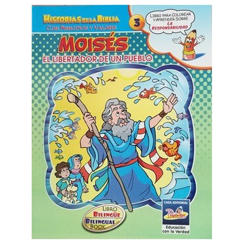 Libro De Colorear Moisés 1 Libro De Colorear Moisés
