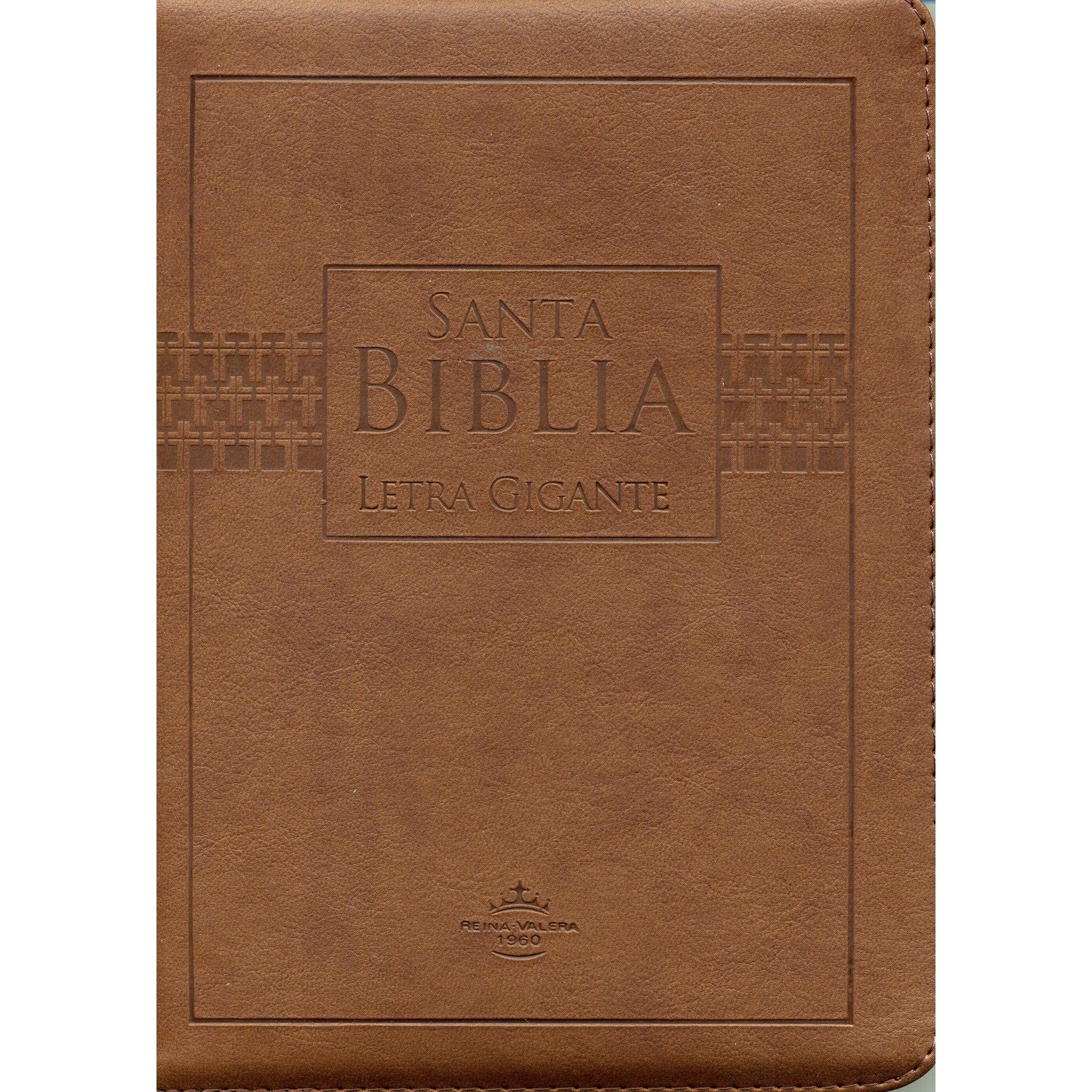 Biblia RVR 60 Letra Gigante. Café, Flexible. Canto dorado. Indice. Cierre 1 Biblia RVR 60 Letra Gigante. Café, Flexible. Canto dorado. Indice. Cierre