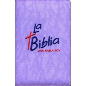 Biblia DHH azul con cierre