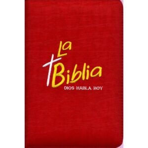 Biblia Dios Habla Hoy - Bordado Rojo