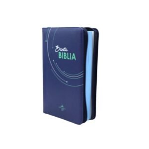 RVR60 Biblia 065 LG Azul Oscuro Cierre SBC