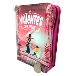 Biblia RVC Valiente Con Jesus Magenta C-Fucsia Cierre