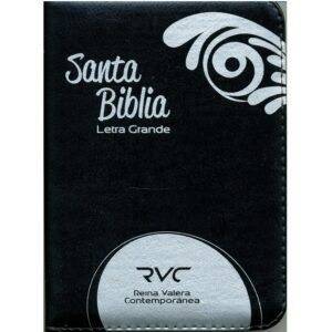 Biblia RVC tamaño 045 Índice Negro Con Cierre