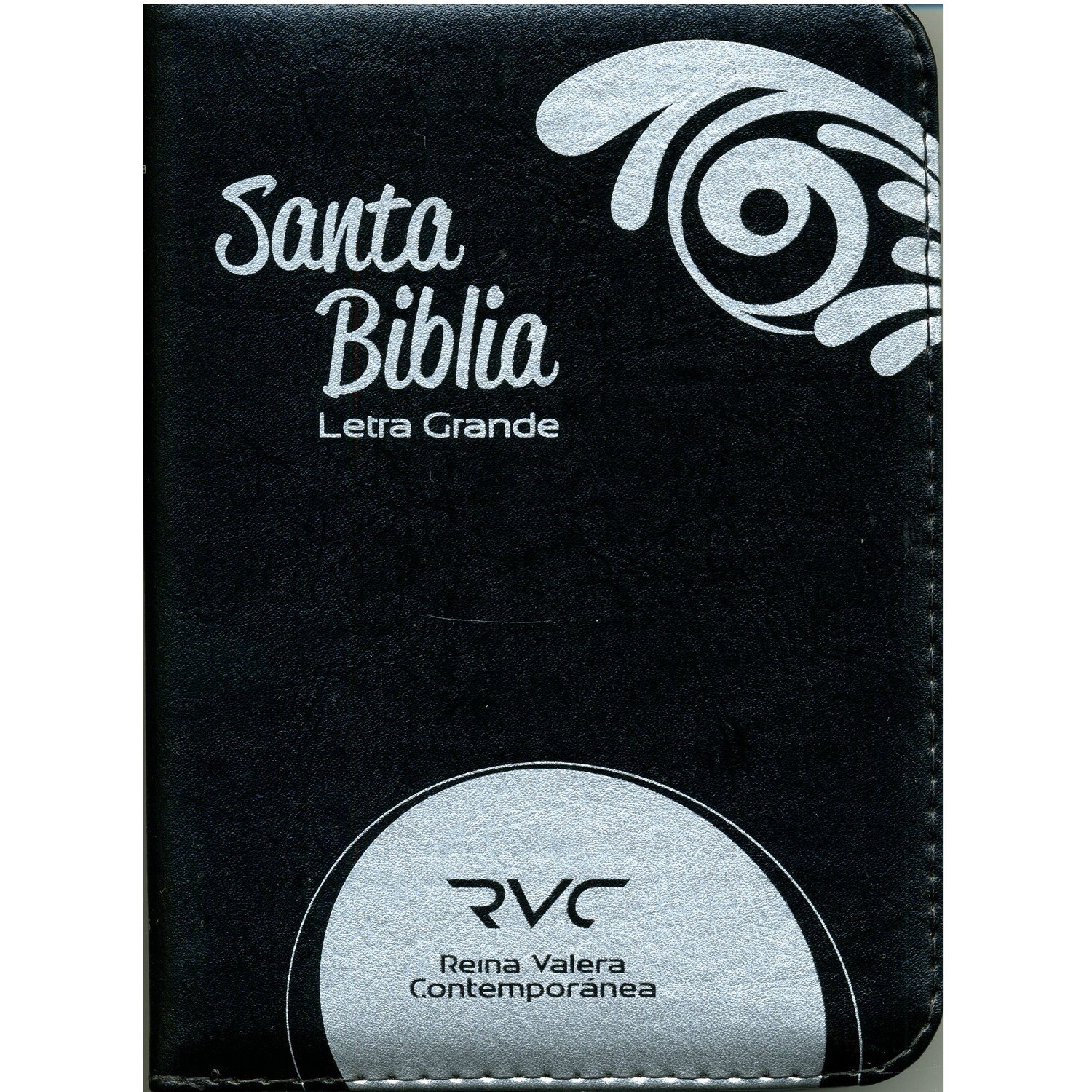 Biblia RVC tamaño 045 Índice Negro Con Cierre 1 Biblia RVC tamaño 045 Índice Negro Con Cierre