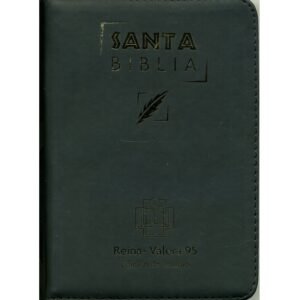 Santa Biblia de estudio RVR 1995 con cierre