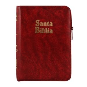 RVR045c Biblia color Vinotinto Canto Dorado Ayudas Digitales