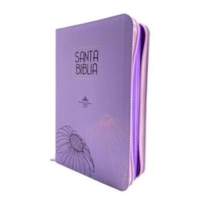 RVR60 Biblia Letra Grande color Lila/Ayudas QR