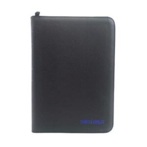 Biblia / RVR056cZTILGa/ Negro Indice Canto Plateado
