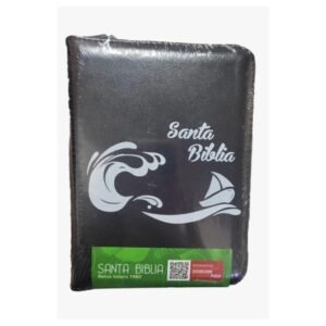 Biblia RVR025cZLM PJR Negro Canto Pintado