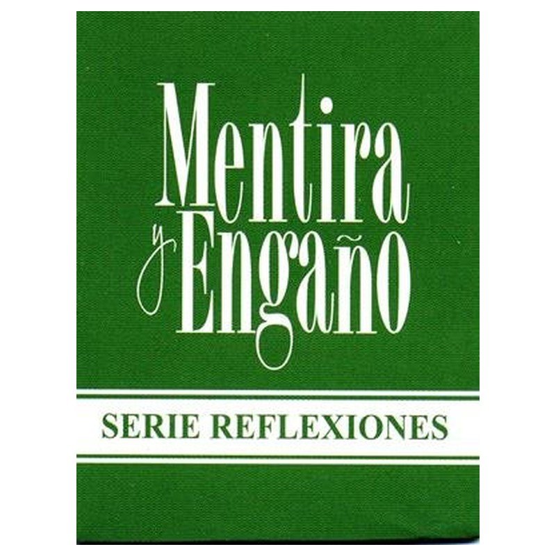 Mentira Y El Engano Pqte X 10 1 Mentira Y El Engano Pqte X 10