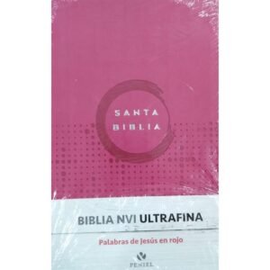 Biblia NVI ultrafina Tipo agenda Fucsia