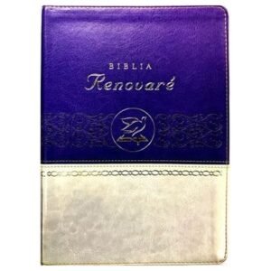 Biblia Renovare Duo Tono Violeta/Beige