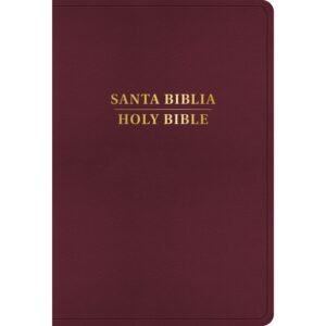 Biblia Bilingue 1960/KJV Letra Grande, Borgoña