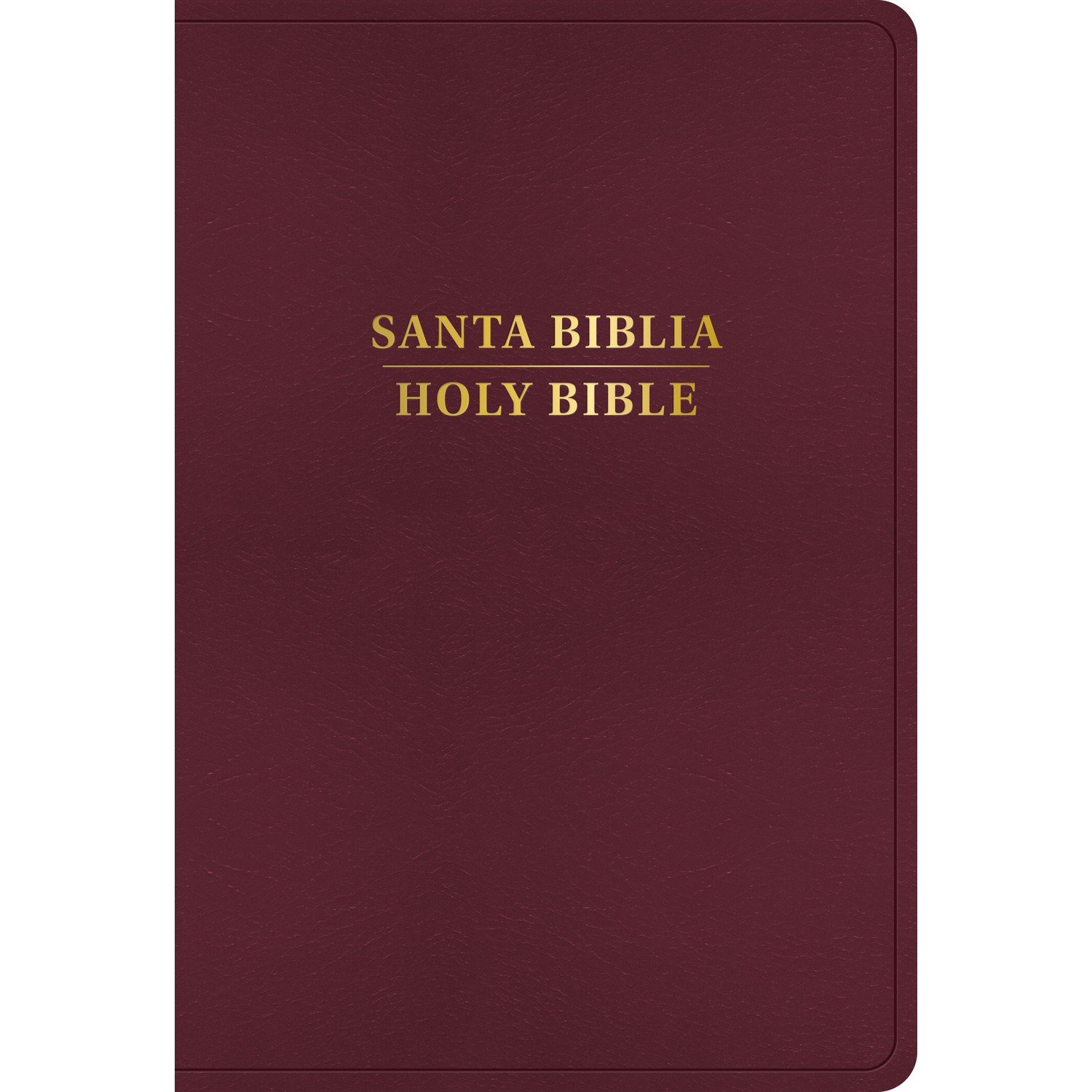 Biblia Bilingue 1960/KJV Letra Grande, Borgoña 1 Biblia Bilingue 1960/KJV Letra Grande, Borgoña