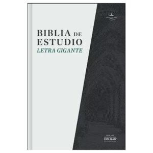 Biblia RVR60 De Estudio/ Letra Gigante/ TD