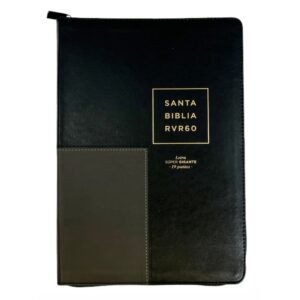 RVR60 Biblia Tamaño Super Gigante con Índice y Cierre