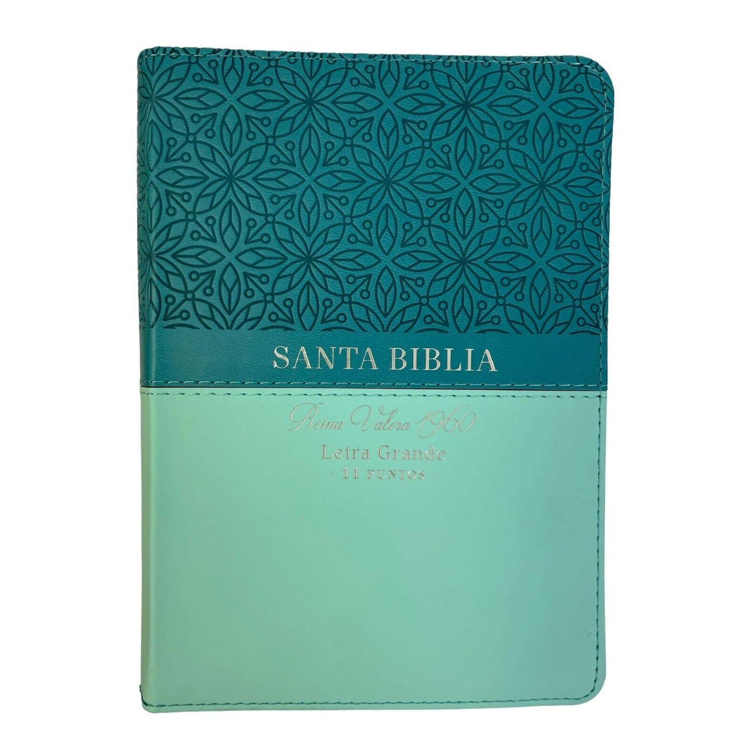 Biblia RVR60 045czti LG PJR Bifloral Turquesa 1 Biblia RVR60 045czti LG PJR Bifloral Turquesa