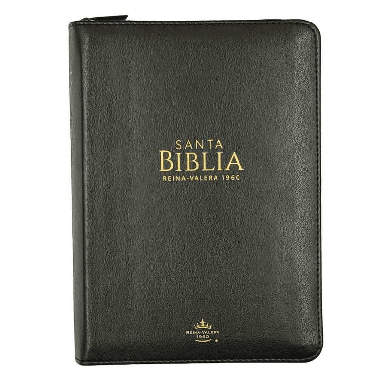 Biblia/ RVR6045cz /PJR Negro Cierre Canto Dorado Imitacion 1 Biblia/ RVR6045cz /PJR Negro Cierre Canto Dorado Imitacion