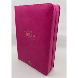 Biblia compacta Letra 11 puntos fucsia RV1960